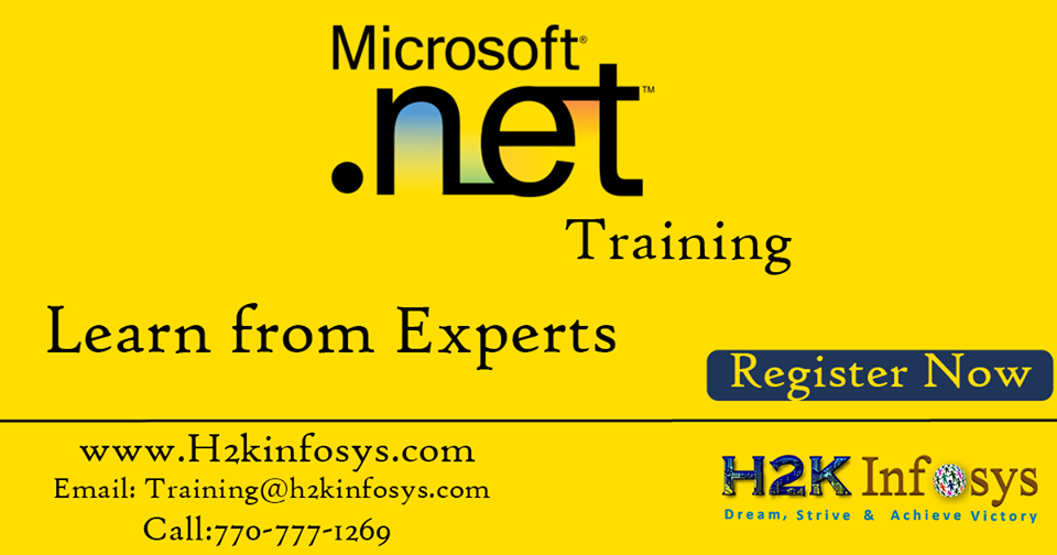 .Net Online Training with Placement Assistance 