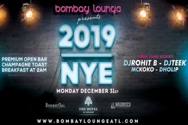 Bombay Lounge: New Years Eve 2019