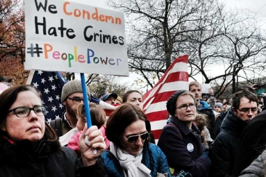 Over 8,400 Hate Crimes Reported in U.S. in 2017: FBI