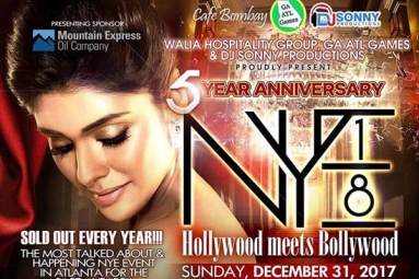NYE 2018 - Hollywood Meets Bollywood NYE 2018 - Hollywood Meets Bollywood