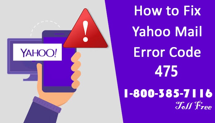 How to Fix Yahoo Mail error code 475 How to Fix Yahoo Mail error code 475