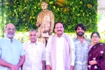 ANR 100th birthday celebrations, ANR 100th Birthday news, anr statue inaugurated, Purna