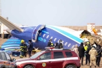Azerbaijan Airline plane crash videos, Azerbaijan Airline plane crash visuals, azerbaijan airlines plane may have been shot by russia, Planes t