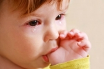 Watery eyes in Babies breaking, Common Cold, real causes does your baby have watery eyes, Conjunctivitis