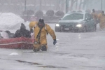 Snow Storm, Bomb cyclone USA visuals, bomb cyclone continues to batter usa, New year