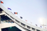 Champions Trophy 2025 Curtain Raiser breaking, Indian flag at Champions Trophy 2025 Curtain Raiser, champions trophy curtain raiser in lahore indian flag missing, London