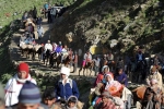 Amarnath Yatra Pilgrims, Amarnath Yatra Pilgrims, j k govt issues advisory to amarnath yatra pilgrims to curtail their stay, Amarnath yatra