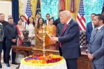 Donald Trump Diwali celebrations, Donald Trump breaking, donald trump celebrates diwali at white house, Lakshmi Donald Trump Diwali celebrations, Donald Trump breaking, donald trump celebrates diwali at white house, Lakshmi