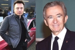 Elon Musk worth, Twitter, elon musk loses world s richest man s title to bernard arnault, Tesla