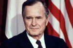 George Bush death, Bush dies, former u s president george h w bush dies at 94, George w bush