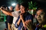 Boys, Rescued, four boys rescued from flooded thai cave, Thai cave