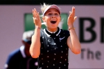 French Open 2019, Anisimova, french open 2019 amanda anisimova the 17 year old stuns simona halep to reach semis, French open