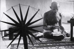 Gandhi spinning wheel letter auction, Gandhi spinning wheel letter auction, gandhi s letter on spinning wheel may fetch 5k, Bapu