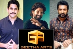 Geetha Arts upcoming movies, Geetha Arts upcoming movies, geetha arts to announce three pan indian films, Allu aravind