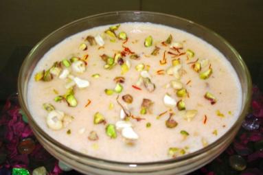 Yummy Kesar Phirni!