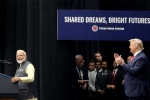 narendra modi speech at howdy modi, howdy modi event highlights, howdy modi highlights prime minister s spectacular speech turns heads, Bharatiya janata party