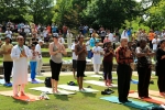 Georgia Events, Events in Georgia, international day of yoga 2017, Surya namaskar