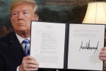 Trump stops on Iran deal, Trump stops on Iran deal, india closely watches trump s move on iran nuclear deal, Nuclear deal