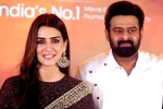 Kriti Sanon about Prabhas, Adipurush pre-release event, kriti sanon lauds prabhas, Goddess