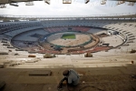Motera Stadium, Narendra Modi, us president to inaugurate the world s largest cricket stadium in gujarat during his india visit, Mahatma