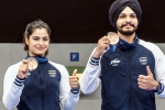 Manu Bhaker medals, Manu Bhaker breaking, manu bhaker makes olympics history for india with second bronze, Pv sindhu
