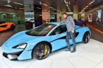 dubai lucky draw contests, McLaren 570s Spider, indian man wins mclaren 570s spider sportscar in dubai lucky draw but what he did next is totally unexpected, Driving license