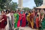 ruby shekhar in singapore, ruby shekhar in singapore, meet ruby shekhar the founder of demure drapes who is making singapore fall in love with sari, Handloom