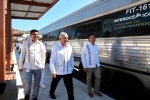 Mexico train line, Gulf coast to the Pacific Ocean train line, mexico launches historic train line, Gulf