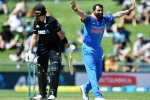 IND VS NZ 1st ODI, 100 wickets, mohammed shami fastest indian to take 100 odi wickets, Zaheer khan