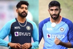 Mohammed Siraj news, Mohammed Siraj news, mohammed siraj replaces injured jasprit bumrah, T20 world cup 2022
