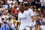 andy murray, Wimbledon Mixed Doubles Race, andy murray and serena williams knocked out of wimbledon mixed doubles race, Serena williams