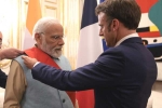 Narendra Modi breaking news, Narendra Modi, narendra modi awarded france s highest honour, Modi in france