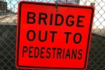 Nelson Street Bridge, Powers Ferry Road, nelson street bridge closed due to structural issues, Nelson street bridge