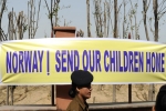 NRI parents, Norway takes custody of child, norway takes custody of child nri parents protest, Norwegian authorities