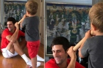 Novak Djokovic tweet, Novak Djokovic, is tennis star novak djokovic a devotee of lord krishna this viral pic with his kids is a proof, Wimbledon