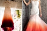 latest bridal dress, fashion trends, bride slammed for dressing in period stain wedding attire that looked like a stained tampon, Fashion trend latest bridal dress, fashion trends, bride slammed for dressing in period stain wedding attire that looked like a stained tampon, Fashion trend