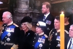 Prince Harry controversy, Britan Royal Family, prince harry accused of not singing at the queen s funeral, Meghan