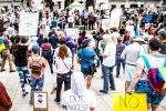 USA Protests against Trump breaking updates, USA Protests against Trump breaking, thousands of protesters take to streets in usa against trump s policies, Trump administration