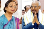 Ramnath Kovind, Presidential elections, india getting ready to welcome new president, Meira kumar