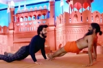Baba Ramdeb latest videos, Ranveer Singh latest video, baba ramdev and ranveer singh hot yoga dance, Hot yoga