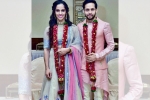 Saina nehwal and Parupalli Kashyap marriage photos, Parupalli Kashyap, saina nehwal parupalli kashyap gets married in private ceremony, Saina nehwal