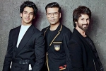 Karan, Koffee with Karan, koffee with karan ishaan khatter to share couch with brother shahid kapoor, Amrita rao