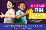 Learning Activities, GAUTHAM, this summer enroll your kids in the summer fun activities organised by the youth empowerment foundation, Arizona