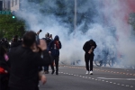 Trump, tear gas, trump to stop protests with tear gas on the white house protestors, Minneapolis