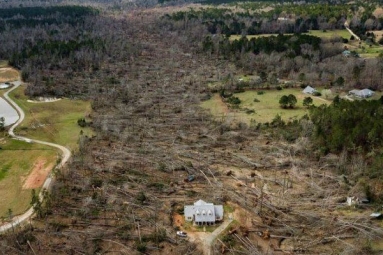 U.S. Tornadoes 2019: Visuals of Intact House in Georgia Surrounded by Total Devastation Go Viral U.S. Tornadoes 2019: Visuals of Intact House in Georgia Surrounded by Total Devastation Go Viral