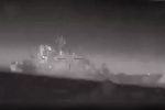 Cesar Kunikov visuals, Cesar Kunikov breaking, ukraine drone damages russian landing ship, 911