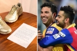 Virat Kohli and Yuvraj Singh updates, Yuvraj Singh breaking news, virat kohli thanks yuvraj singh for his gesture, Boots