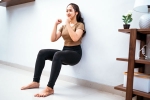 Wall Squats health benefits, Wall Squats experts, wall squats should be part of your workout routine, Thighs