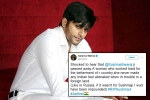 Karanvir Bohra remembers sushma swaraj, Karanvir Bohra remembers sushma swaraj, without sushma swaraj i would ve been impounded in russia tv actor karanvir bohra, Indian television