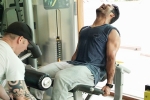NTR new look, NTR next film, latest workout picture of tarak is here, Jr ntr new look